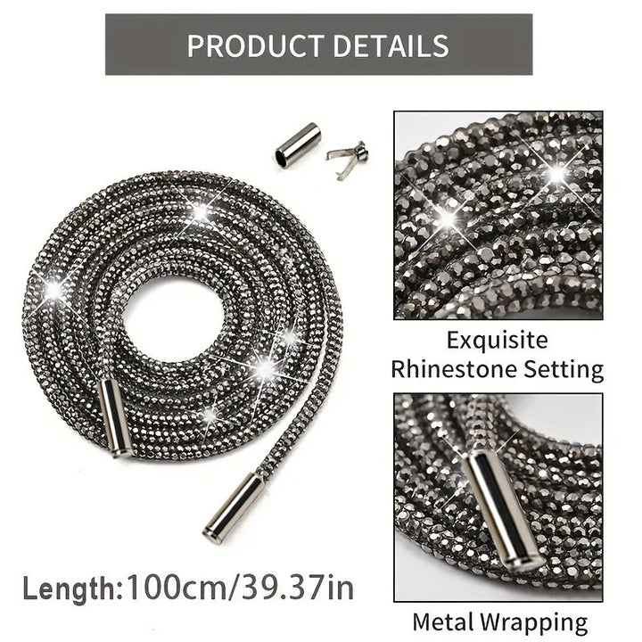 Fashionable Crystal-Studded Lanyard Stornfield