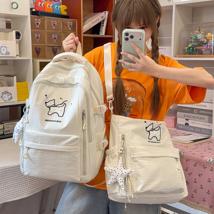 Fun-Themed Illustrated Backpack Stornfield