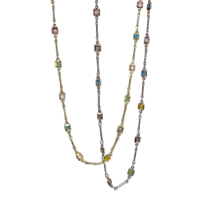 Dainty Colorful Link Necklace Stornfield