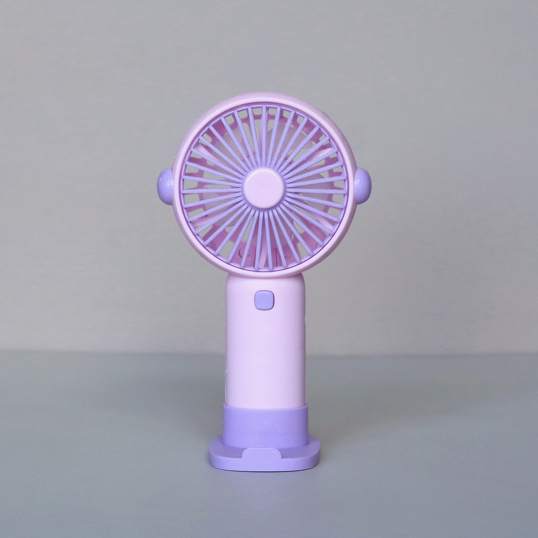 Unisex Handheld Fan with ergonomic design and practical stand function Stornfield
