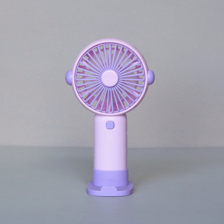 Unisex Handheld Fan with ergonomic design and practical stand function Stornfield