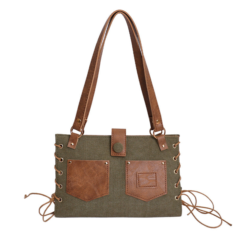 WoElegantly Structured Utility Tote Bag Stornfield