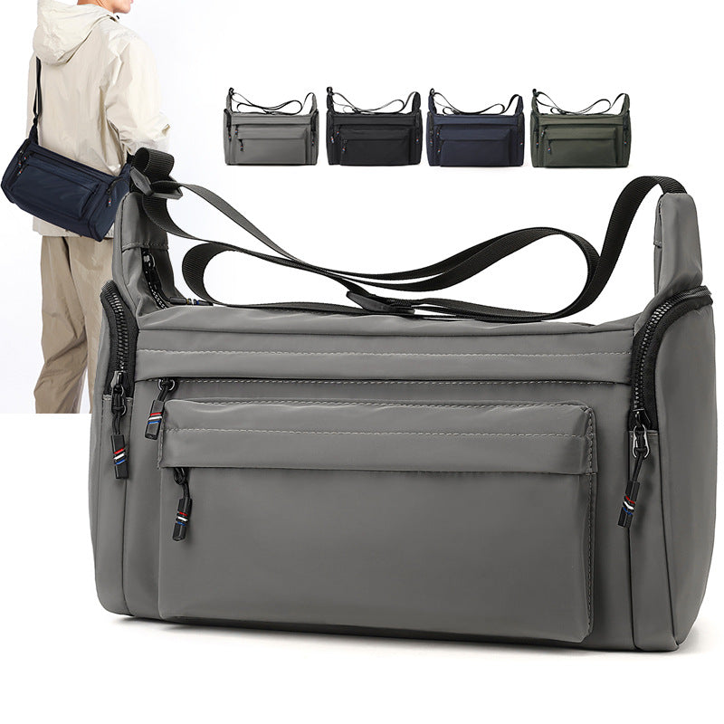 Structured Multi-Pocket Tactical Messenger Bag Stornfield
