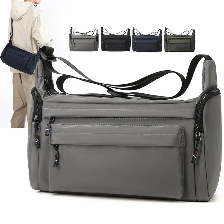 Structured Multi-Pocket Tactical Messenger Bag Stornfield