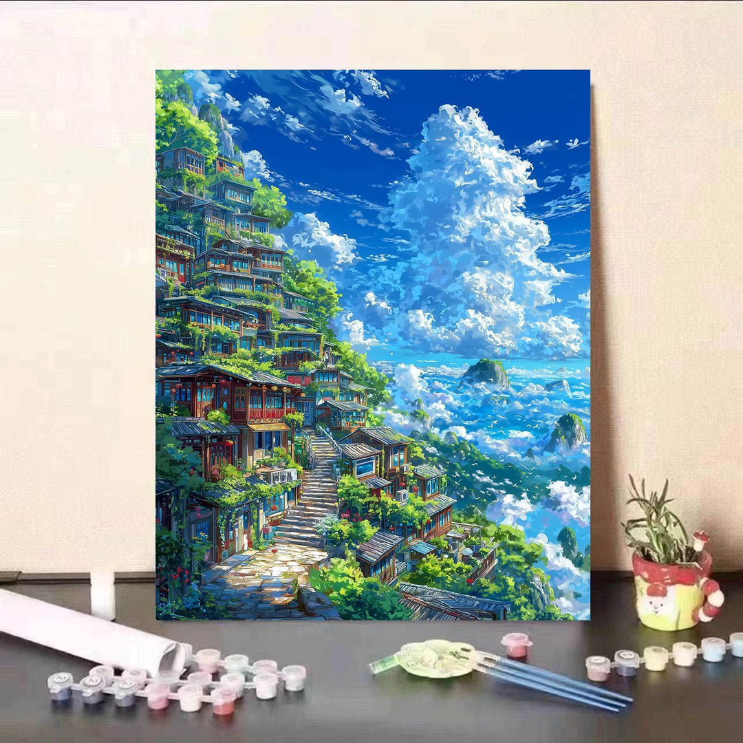 Scenic Waterfall Canvas Art Print Stornfield