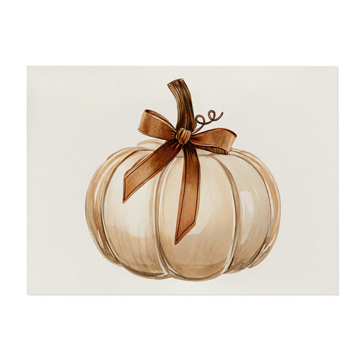 Autumn Harvest Printed Polyester Indoor Outdoor Welcome Doormat