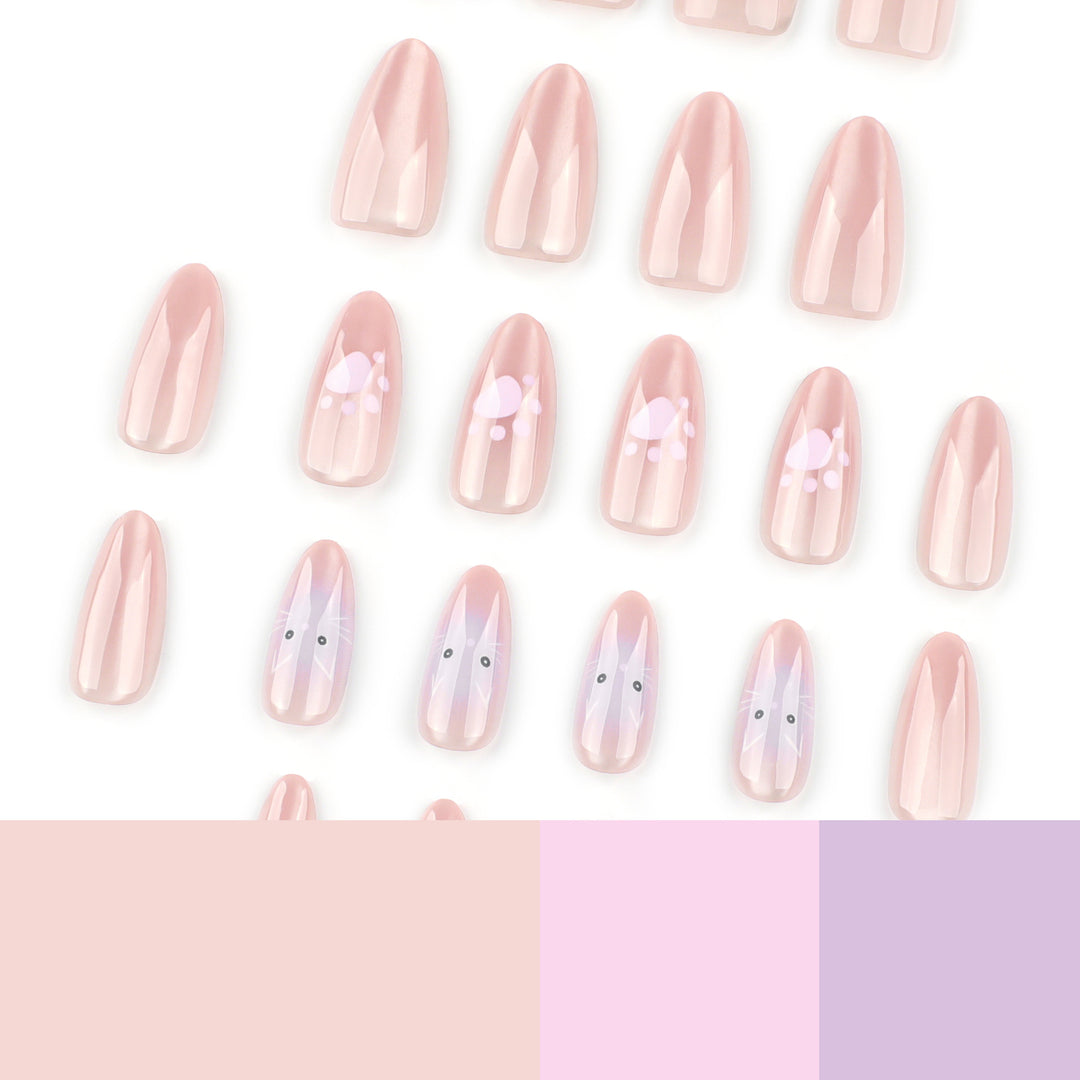 Artificial nail art with animal motifs Stornfield
