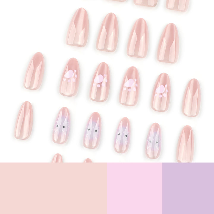 Artificial nail art with animal motifs Stornfield