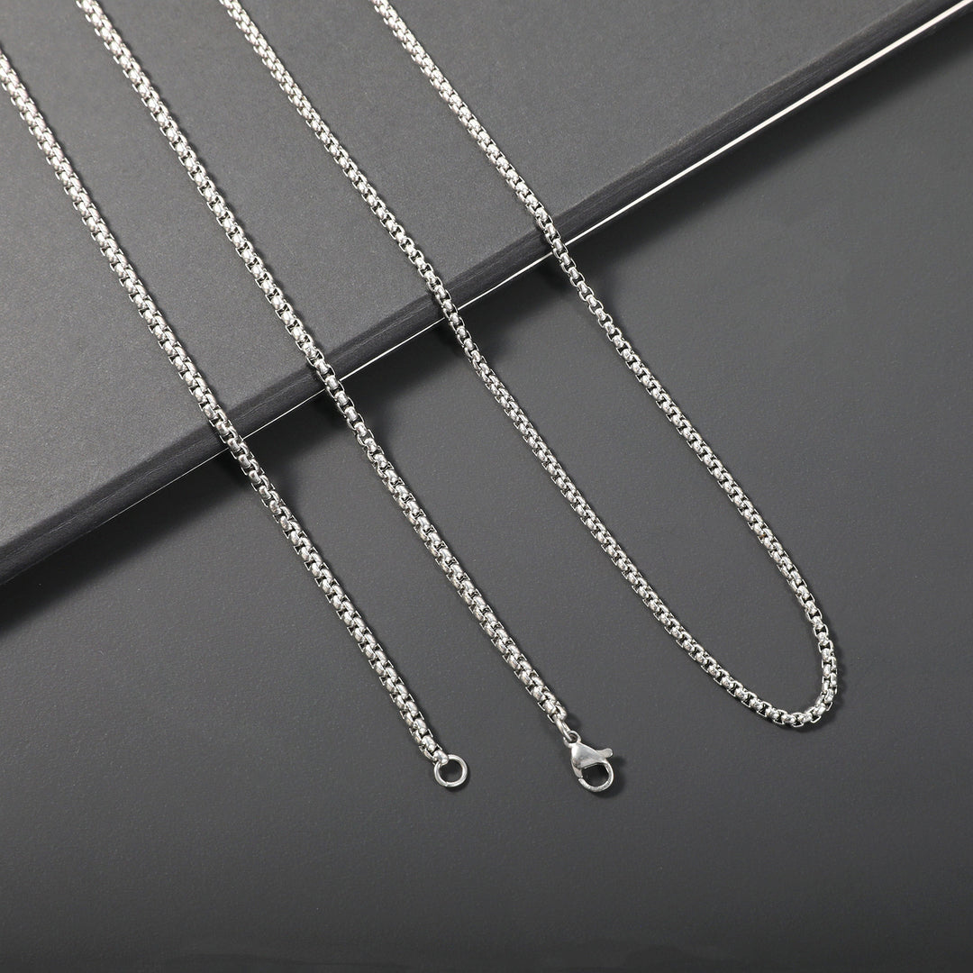 Sleek Stainless Steel Chain Necklace Stornfield