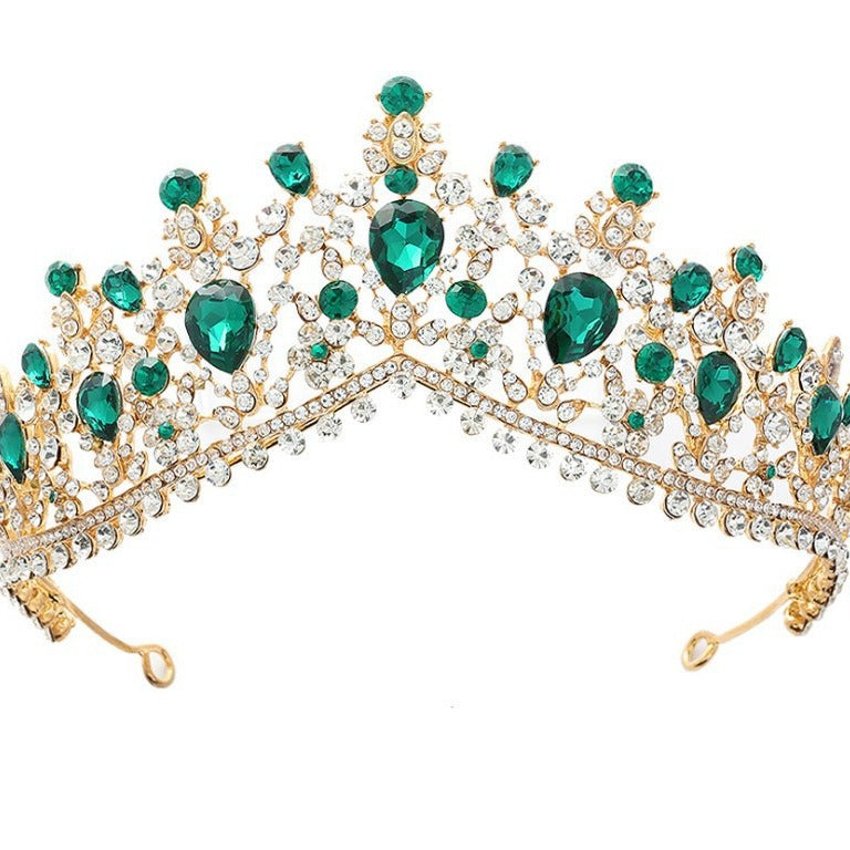 Women's Glamorous Tiara with Rhinestone and Crystal Embellishments Stornfield