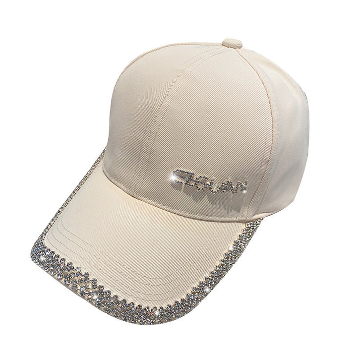 Women's Sparkling Rhinestone-Trimmed Baseball Cap Stornfield