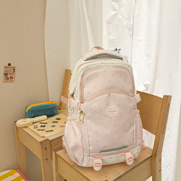 Star-Embellished Ergonomic Backpack Stornfield