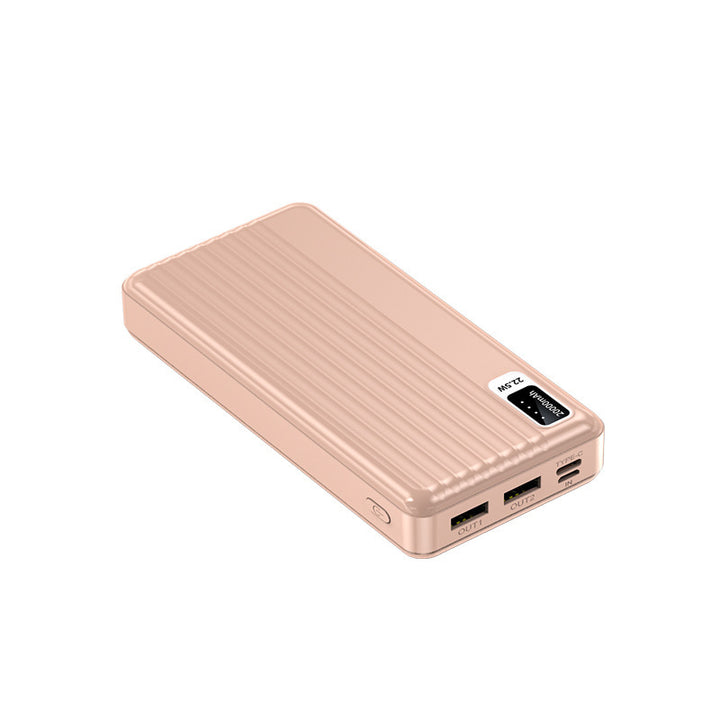 High-performance power bank with multifunctional USB-C connection and intelligent fast charging Stornfield