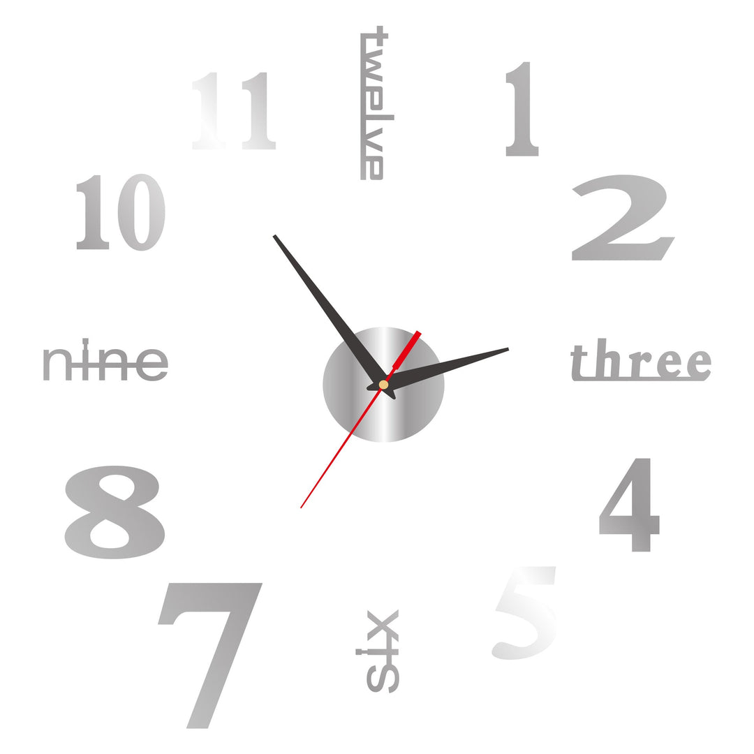 Stornfield Luminous Frameless 3D Wall Clock