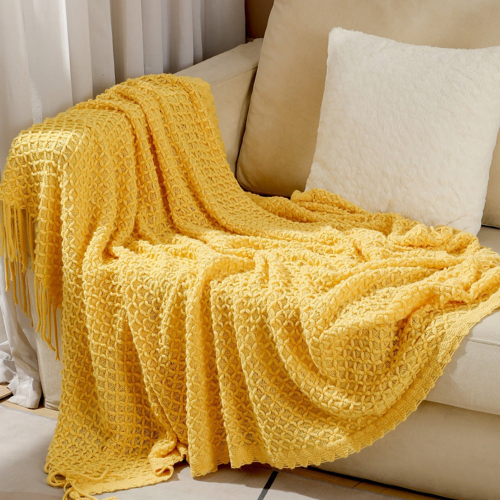 Women elegant structured blanket Stornfield