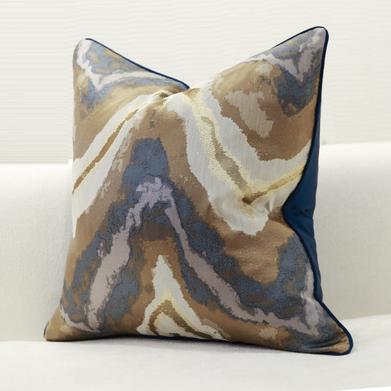 Luxurious Geometric Throw Pillow