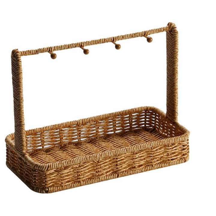 Unisex Versatile Storage Basket with Hooks Stornfield