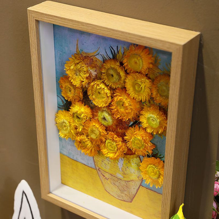 Decorative Floral Art Display for Stylish Interiors