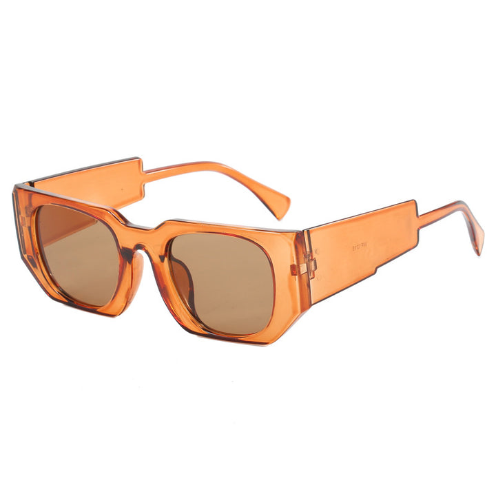 Women geometric oversized sunglasses with wide design Stornfield