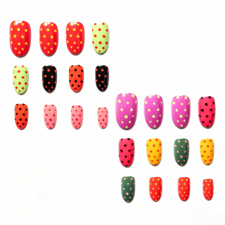 Artistic Polka Dot Nail Art Design Kit