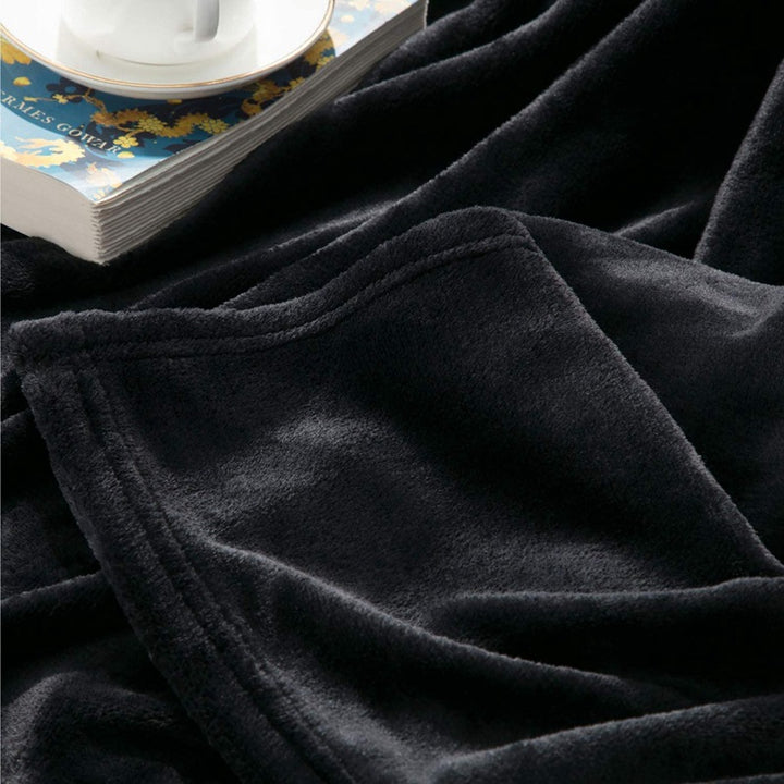 Ladies Cozy Plush Blanket with Reversible Design Stornfield