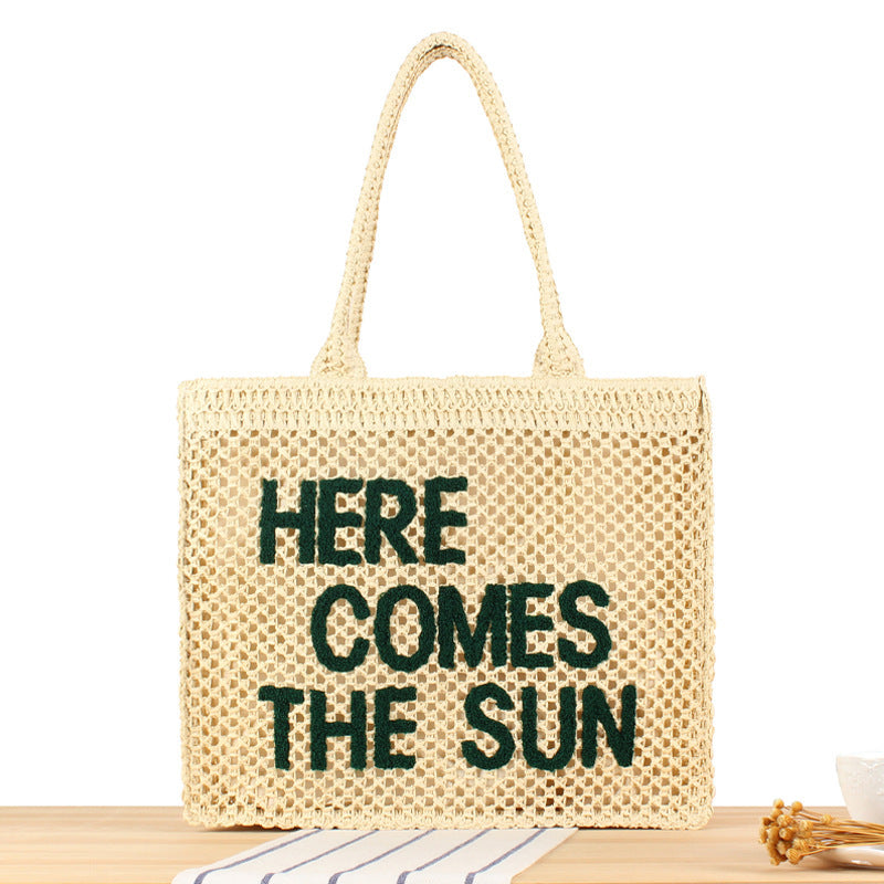 Shopping Bag Made of Natural Wicker Stornfield