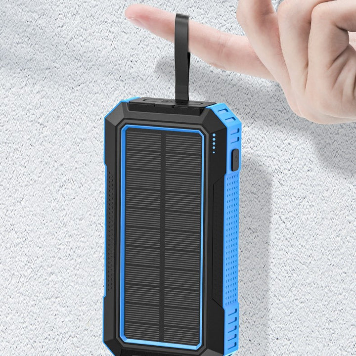 Robust Outdoor Power Bank with Integrated Fast Charging Function and LED Display Stornfield