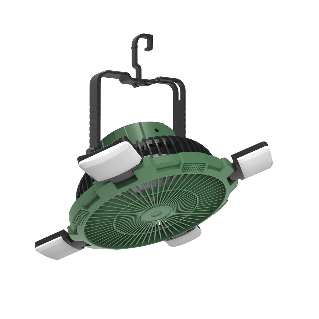 Multi-Functional Camping Fan with LED Lights Stornfield