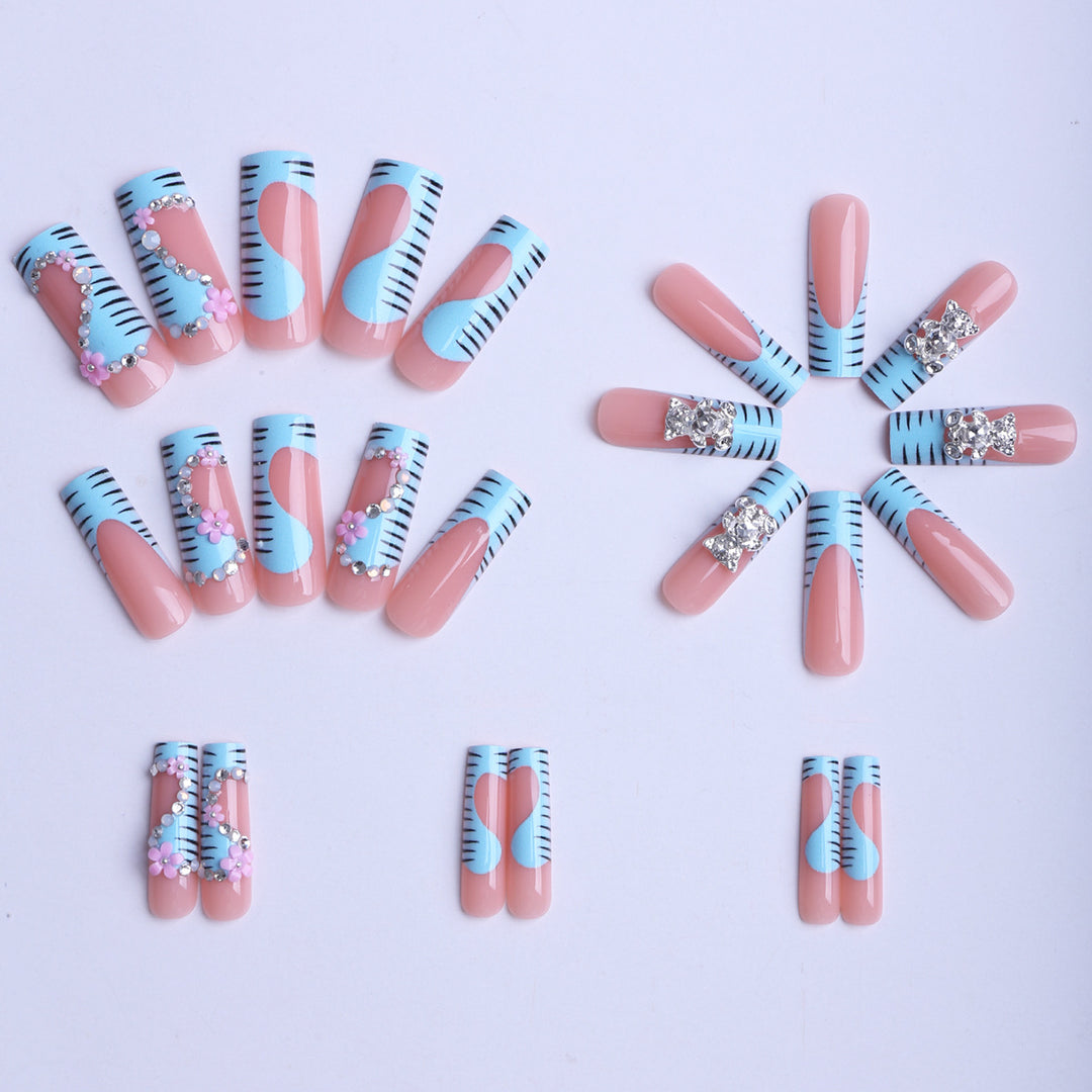 Artificial nails with elaborate decorations Stornfield