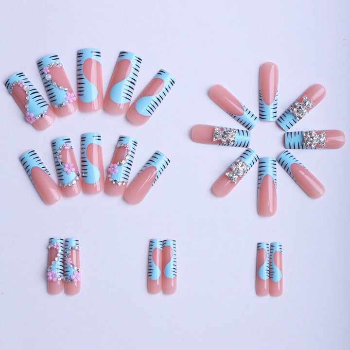 Artificial nails with elaborate decorations Stornfield
