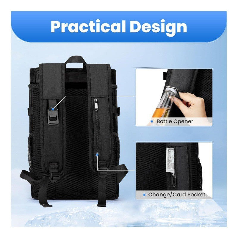 Cool backpack with insulated compartments and bottle holders Stornfield