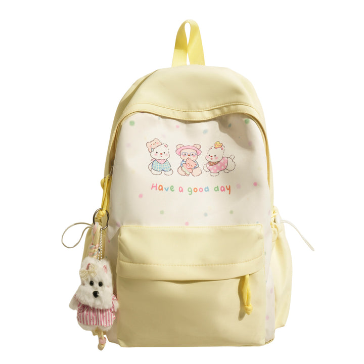 Backpack with Playful Animal Motif and Charming Details Stornfield