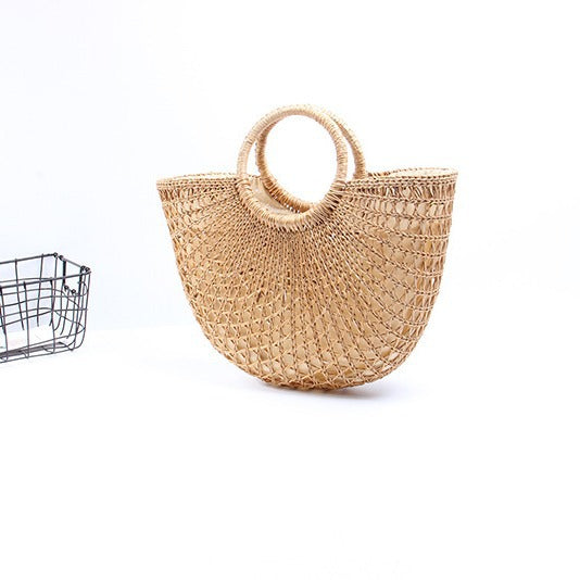 Elegant Handmade Basket Bag Stornfield