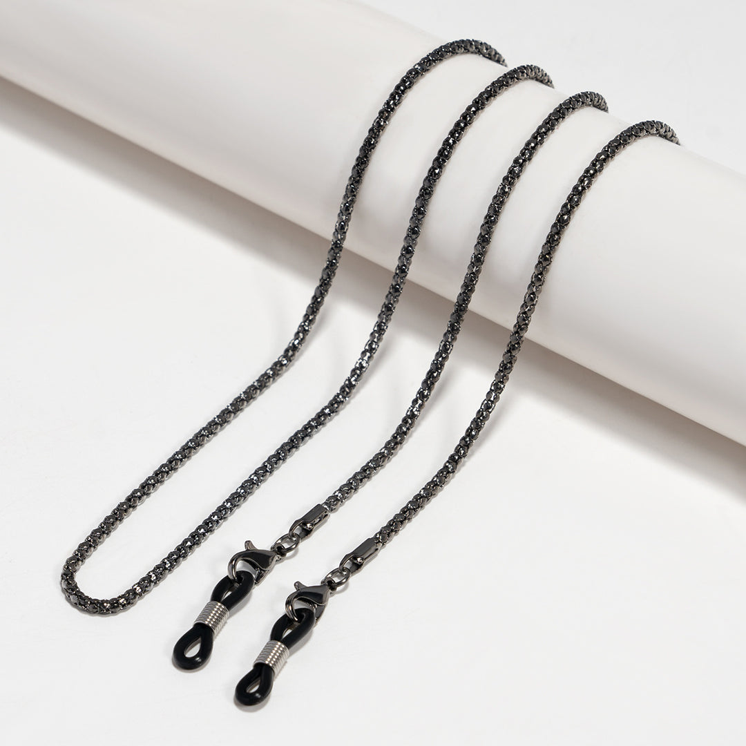 Elegant Silver-Plated Eyewear Chain Stornfield