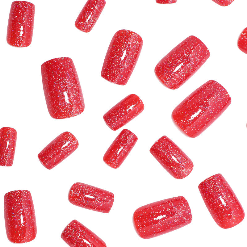 Glittery Stiletto Press-On Nail Tips Stornfield
