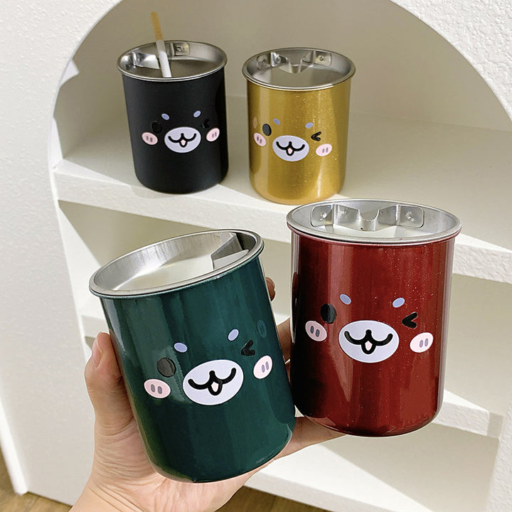 Multifunctional drinking container with cute animal face Stornfield