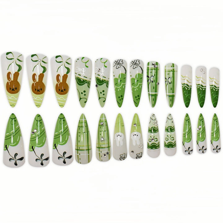 Artistic Themed Press-On Nail Extensions Stornfield 1787913878
