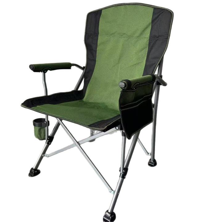 Ergonomic Outdoor Chair with Cup Holder Stornfield