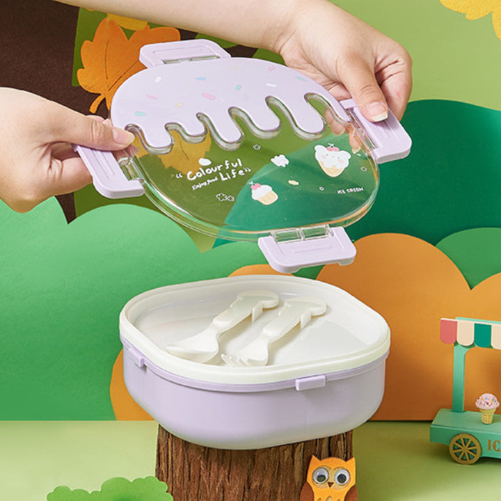 Playful Dessert-Themed Lunch Box