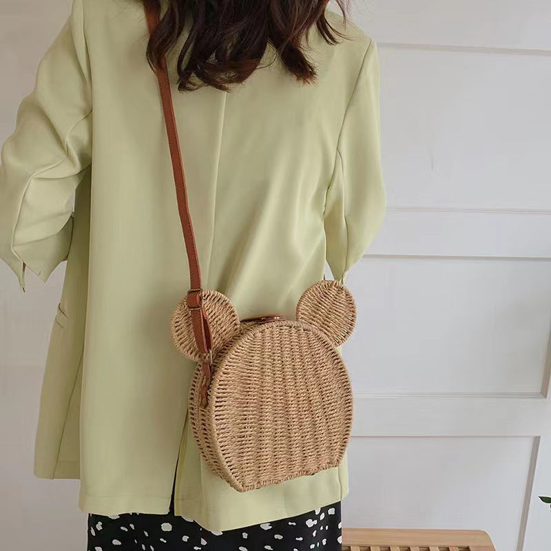 Women's shoulder bag with playful ear design Stornfield
