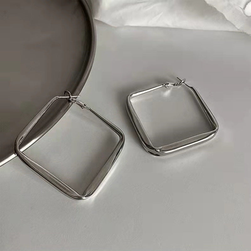 Square Earrings Made of High-Quality Stainless Steel Stornfield