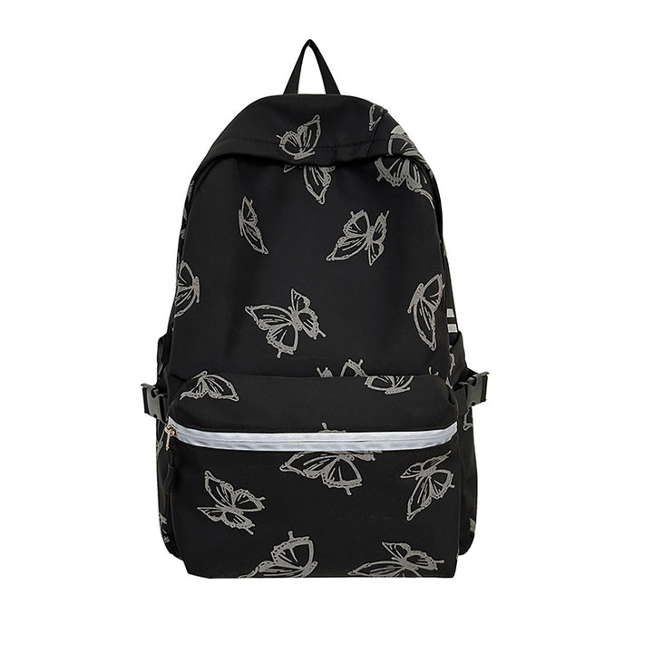 Stylish Butterfly Print Backpack Stornfield