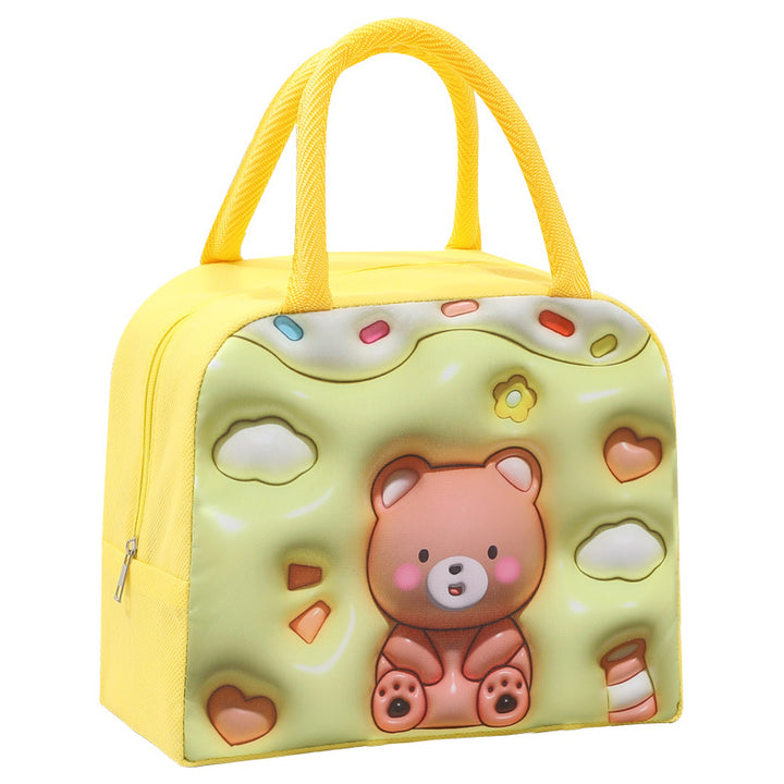 Cute Animal-Themed Insulated Lunch Tote Stornfield