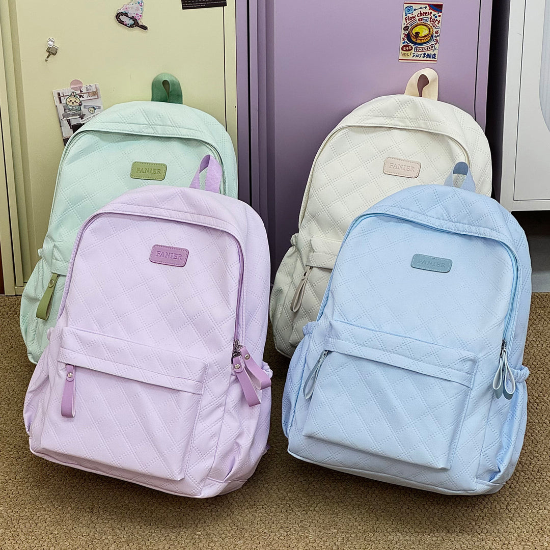 Quilted Textured Backpack Stornfield