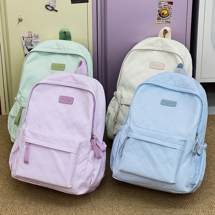 Quilted Textured Backpack Stornfield