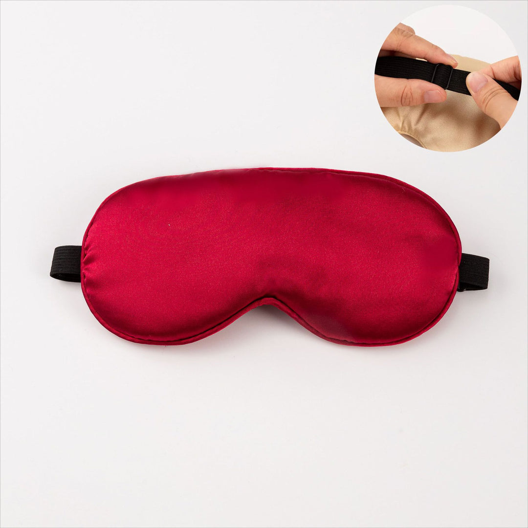 Unisex nan ergonomic sleep mask with adjustable elastic band and soft satin surface Stornfield