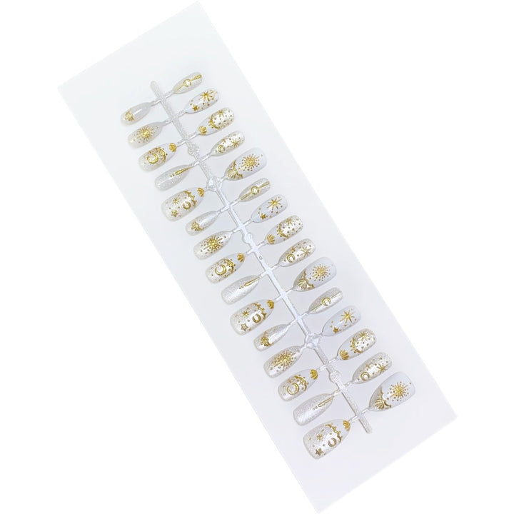 Celestial Design Press-On Nails