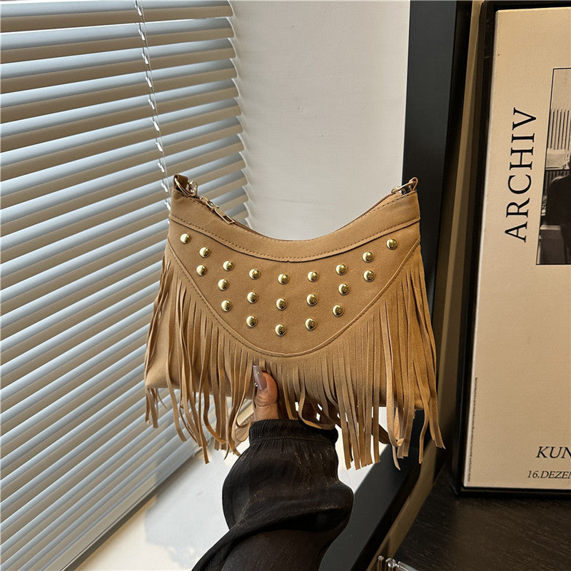 Decorative Fringe Crossbody Bag Stornfield