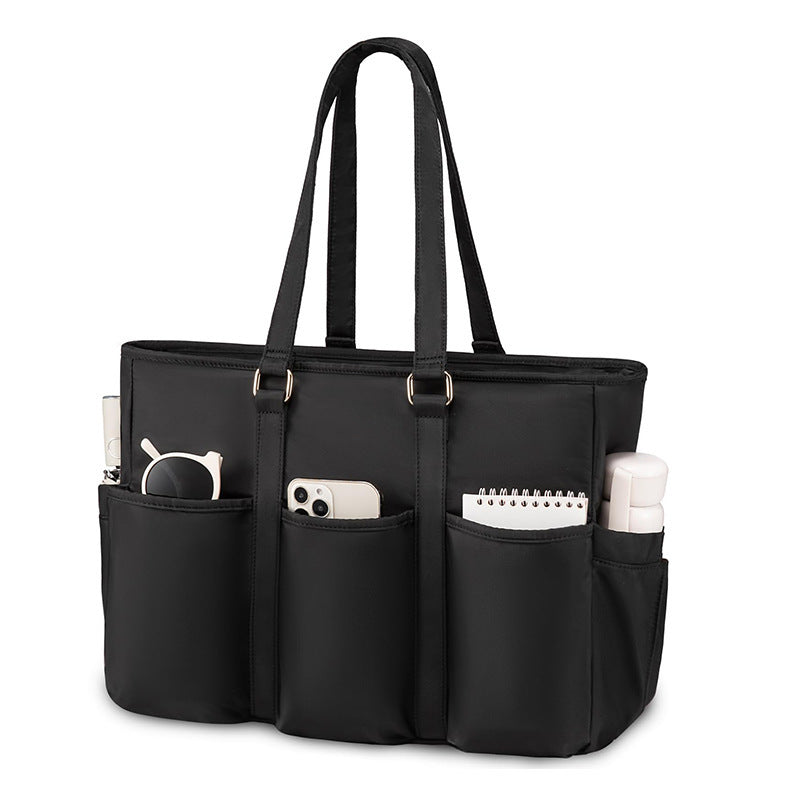 Spacious everyday tote bag with practical outer pockets Stornfield