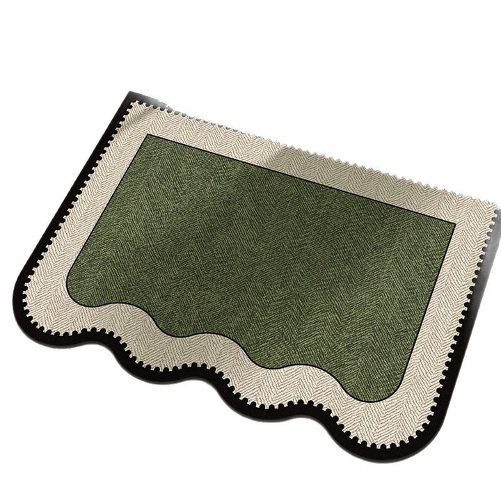 Elegant Herringbone Pattern Area Rug Stornfield